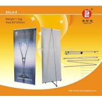 Germany L banner SKL8-5,economic L banner stand,Aluminum ,Promotional, Advertising L Banner