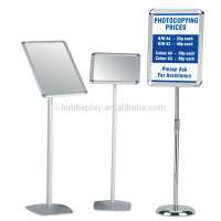 A3 A4 Floor Standing Party Adjustable Poster Display Snap Frame Sign Advertisement Holder Menu Shop Restaurant Stand