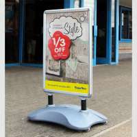 Outdoor Sidewalk Sign Poster Frame Display for Advertising